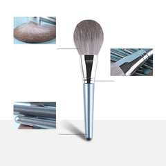 Nuevo set de 14 pinceles de maquillaje con mango de madera, herramientas de maquillaje