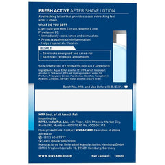 Loción para después del afeitado Nivea Men Fresh Active