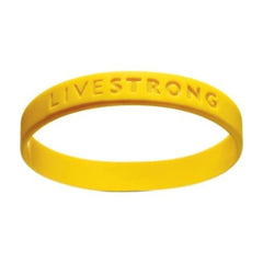 NIKE Official Live Strong Lance Armstrong Yellow Cancer Livestrong Rubber Wristband Bracelet Adult Size