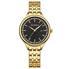Womens Waterproof Simple Bar-Clasp Watch