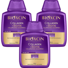 Bioxcin Shampooing au collagène et à la biotine - Volume renforcé | 300ml