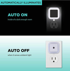 6-Pack: Plug-in LED Night Light