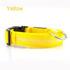 Collar LED de seguridad para perros