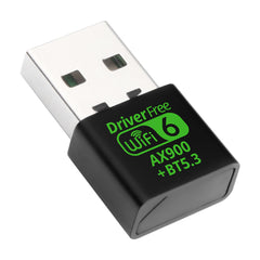 AX900M Wireless Network Card Wifi6 Drive-free Mini Wireless Receiver