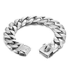 Verbreiterte 42MM Edelstahl-Titanstahl-Hundebrustgeschirr-Verstärkung
