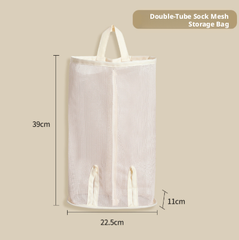 Sac de rangement pour chaussettes-double cylindre-1 pièce