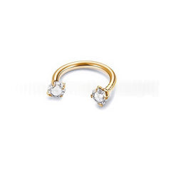 Minimalist U-shaped Nose Ring Jewelry Series