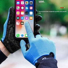 SpringSummer Cycling Gloves Touchscreen-Enabled Full-Finger Gloves For Motorcycles And Bicycles