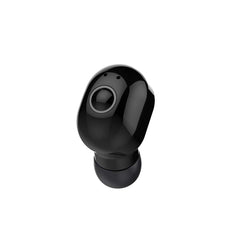 AIYIBEN Bluetooth Wireless Earbud Mini Wireless Earbud Bluetooth V5.0 in Ear Headphone with 4-5 Hours Playtime Headset with Mic for iPhone iPad Samsung Galaxy LG and Smartphones (Black)