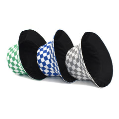 Chapeau bob réversible en coton pour hommes, idéal pour les voyages en plein air et la protection solaire