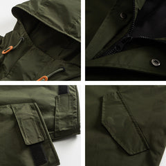 Loose-fit Retro-style Mid-length Trench Coat