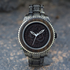 Wooden Watch Quartz Decoration