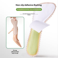 Self-adhesive Breathable High-heel Insolesperfect For Sweaty Feet