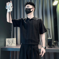 Mens Striped Stylish Casual Versatile Shirt