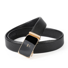 Ceinture homme décontractée et professionnelle en croûte de cuir