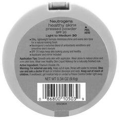 Poudre compacte pour peau saine Healthy Skin Neutrogena SPF 20, clair à moyen 30