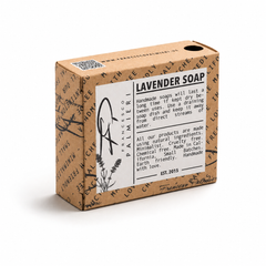 Soap Bar Lavender infused with organic botanical oils