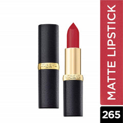 L'Oreal Paris Color Riche Barra de labios mate hidratante - 265 Pure Scarleto