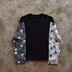 T-shirt vintage pour homme à manches longues