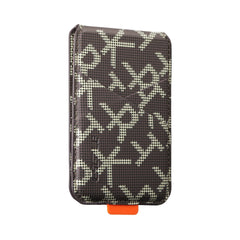 Unisex Portable ID Card Holder With Letter Patterns
