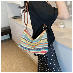 Womens Large-Capacity Commuter Tote Bag