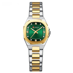 Business-Casual Womens Rhinestone Watch