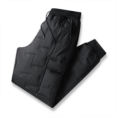 Thickened Plus-size Long Pants With Multiple Pockets For Fall And Winter