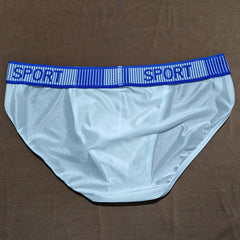 Ice Silk Men's Underwear High Slit Triangle Close-fitting Shorts