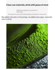 Food-grade Matcha Powder Latte Drink Conveniently Packaged In Individual Single-serve Sachets