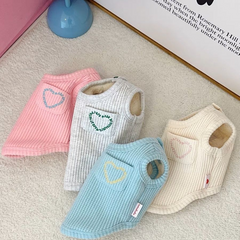 Vêtement tendance d'été, gilet pour animal