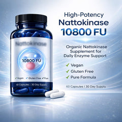Nattokinase Capsules, 60 Count