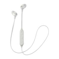 JVC Wireless Memory Foam Earbud Marshmallow White (HAFX29BTW)
