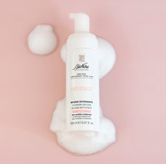 BioNike Defence Cleansing Mousse 150ml - Gentle Face Cleanser for Sensitive Skin, Makeup Remover