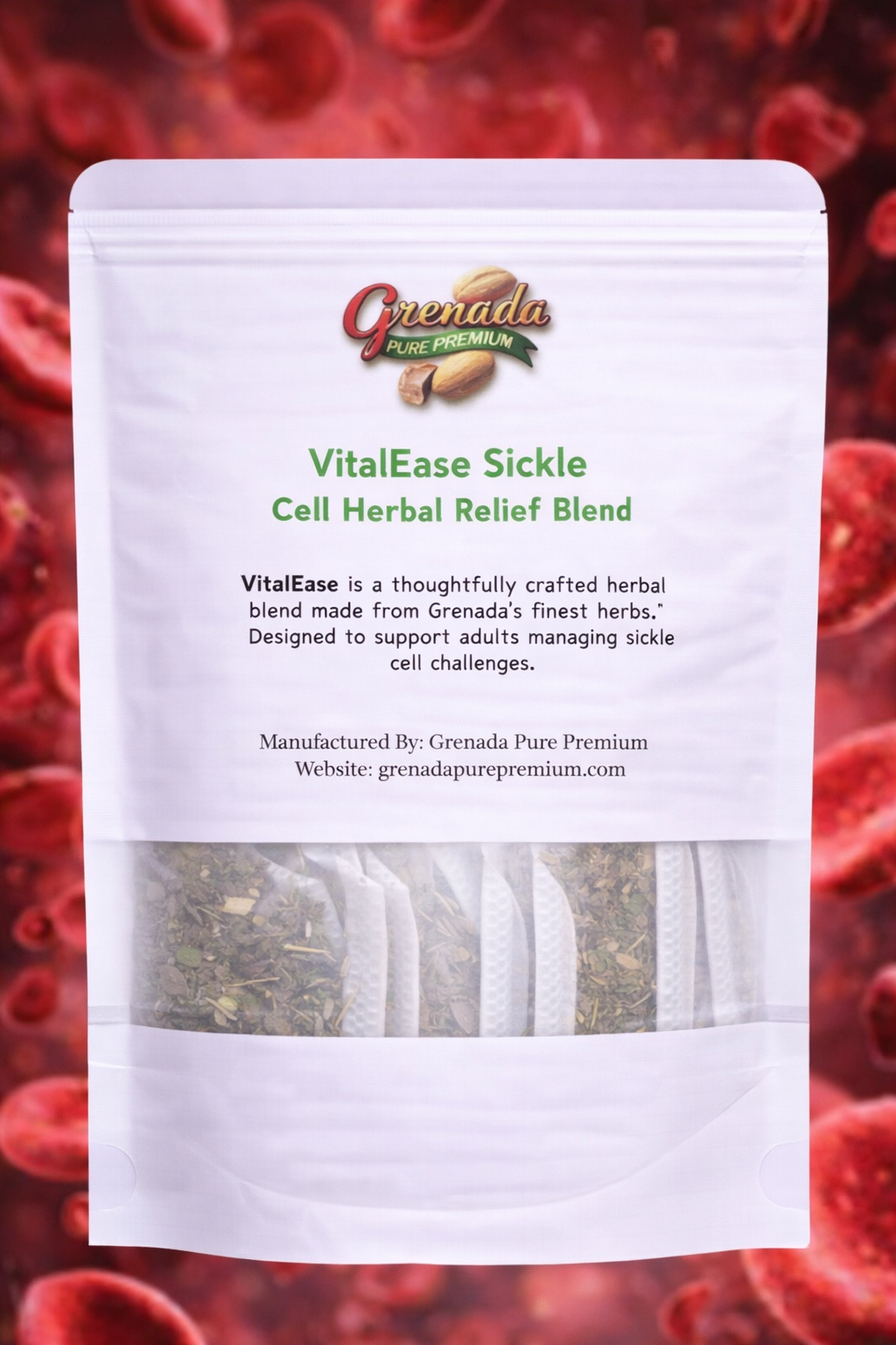 VitalEase Sickle Cell Herbal Relief Blend