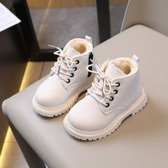 Big Cotton Boys' Fashion Martin Boots Side Zipper