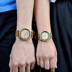 Simple And Elegant Wooden Womens Watch