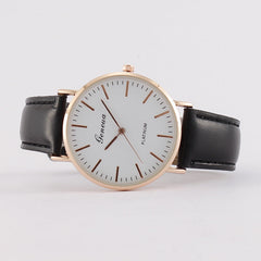 Ultra-thin Minimalist Leather Belt For Men