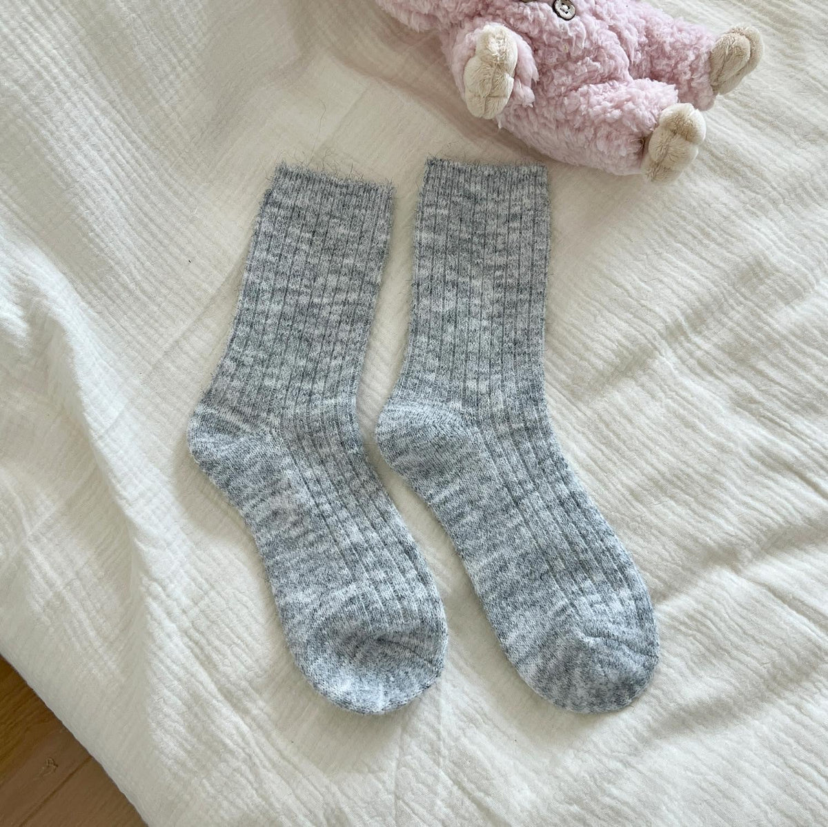 Anti-Pilling Damenwollsocken Herbst Und Winter Wadenhohe Socken Verdickt