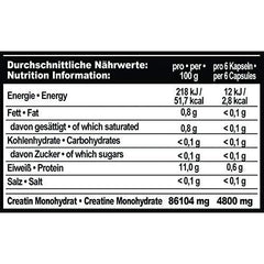 Creatine Capsules Calcium Phosphate Supplement Capsules
