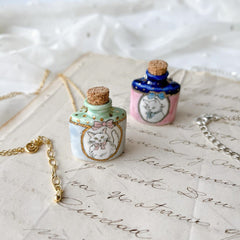 Fresh Fashionable And Soothing Cat-themed Necklace