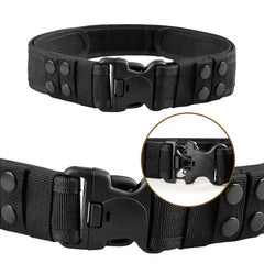Ceinture tactique extérieure de randonnée en forme de S avec fermeture auto-agrippante