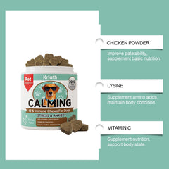 Dog Sedative And Immune Chewable Tablets