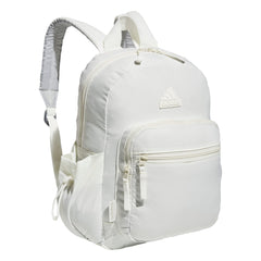 adidas Weekender Sport Fashion Compact Smaller Backpack with Detachable Mini valuables Pouch Off White One Size