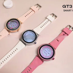 Fashionable High-definition Smartwatch With Diamonds