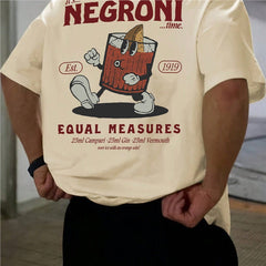 Camiseta de algodón para hombre de talla europea
