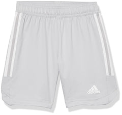 adidas Kids Condivo 22 Match Day Shorts Team Light Grey/White Large