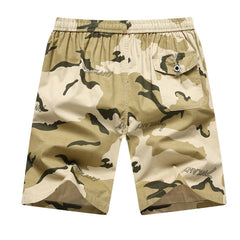 Short cargo ample pour homme, multi-poches, en coton pur