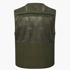 Multi-pocket Men's Professional Photography Vest