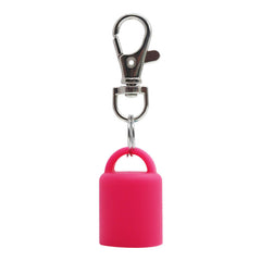 Silicone Universal Lip Gloss Keychain Silicone Cap Lipstick Cover