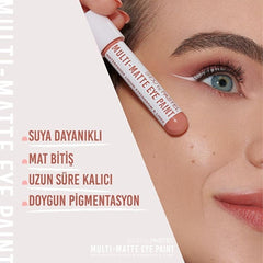 Show by Pastel Waterproof Eyeshadow & Eyeliner - Long-Lasting Matte Finish Eye Paint with Acmella Flower